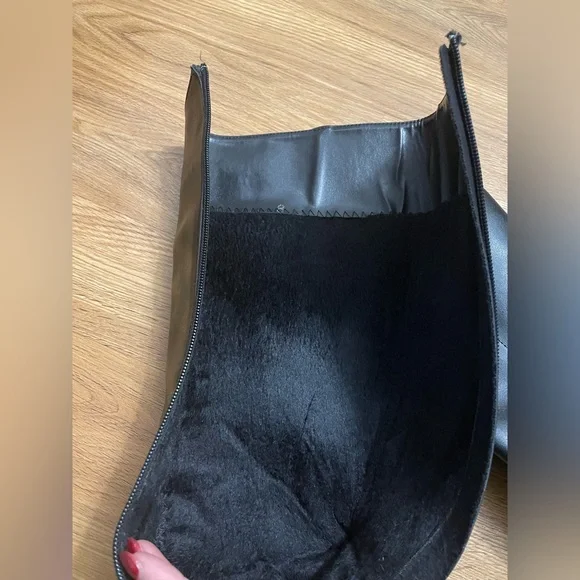 Chunky knee-high boots size 7 - Picture 3 of 7
